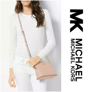 Michael Kors Cindy Large Blossom Dome Crossbody